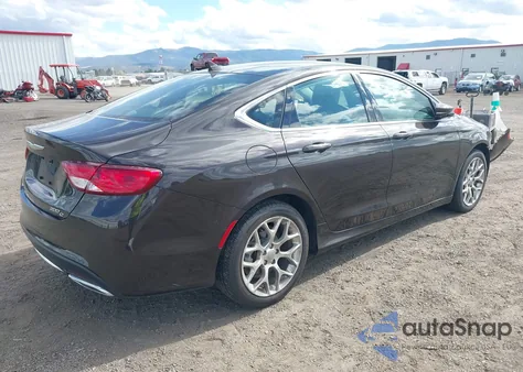 2015 Chrysler 200 C from USA, damaged, VIN 1C3CCCEG6FN524832